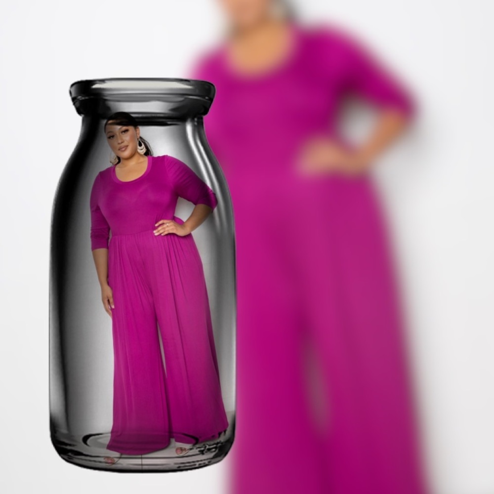 Majestic Magenta Jumpsuit